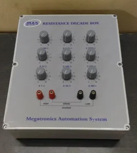 “Decade Resistance Box for Ratio Calibration Standards”